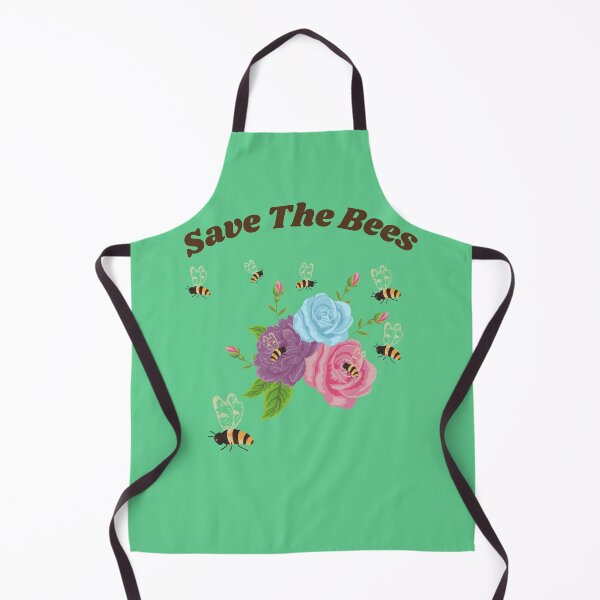 Item preview, Save The Bees - Several Bees Buzzing Around Beautiful Pink, Purple,and Blue Roses designed and sold by ForcedFusion.