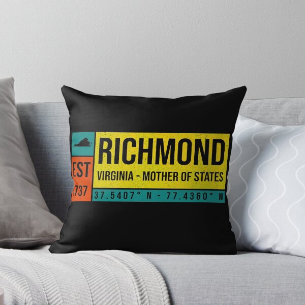 Aperçu de l'œuvre Richmond Virginia Mother of All State Souvenir de plaque d'immatriculation créée et vendue par merchzy.