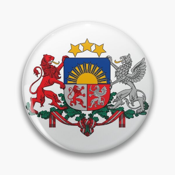 Aperçu de l'œuvre Latvia Coat of Arms créée et vendue par flagswag.