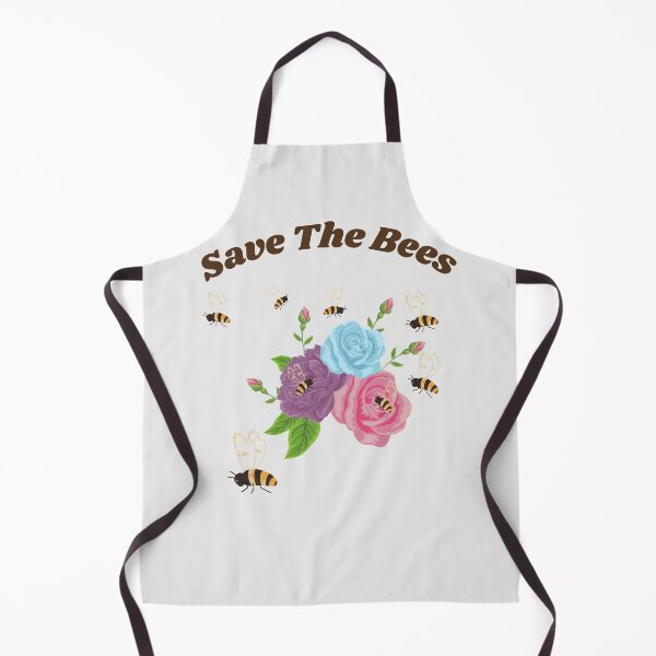 Item preview, Save The Bees - Several Bees Buzzing Around Beautiful Pink, Purple,and Blue Roses designed and sold by ForcedFusion.