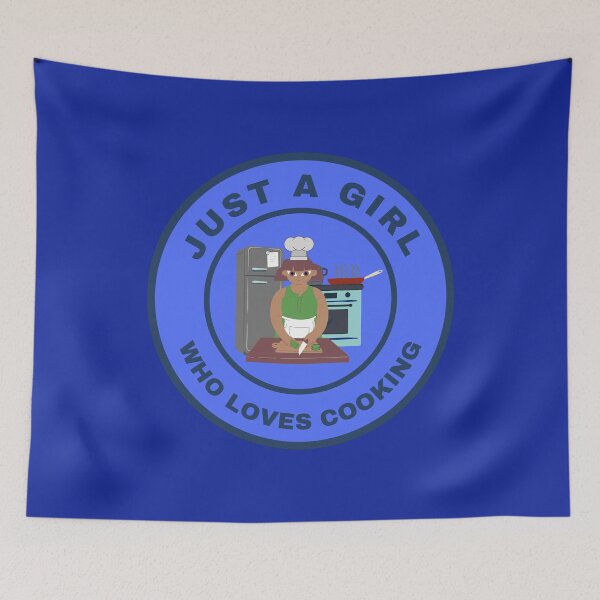 Item preview, Just a girl who loves Cooking designed and sold by fev-rocks.