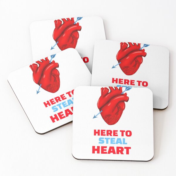 Item preview, Aquí para robar corazones designed and sold by 30-Merch.