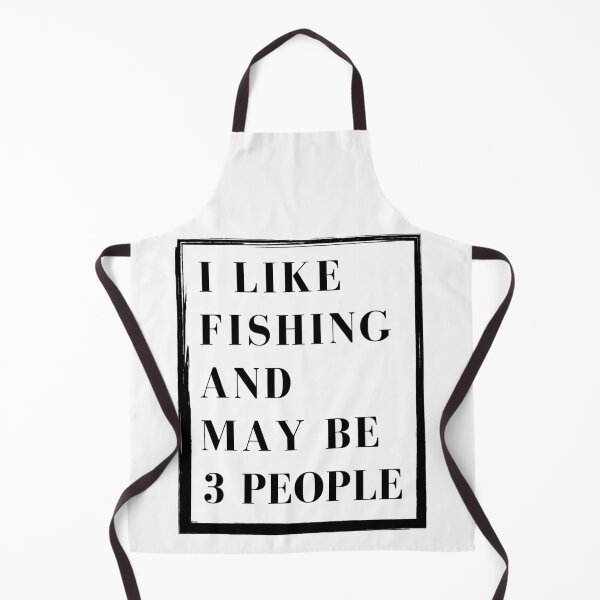 Item preview, I like fishing and may be 3 people fishing lovers saying designed and sold by Apoorv Choudhary.