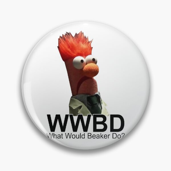 Item preview, What Would Beaker Do Beaker designed and sold by Stencilize.