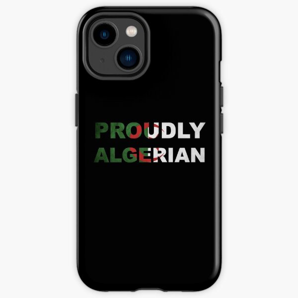 Fièrement algérien Coque antichoc iPhone