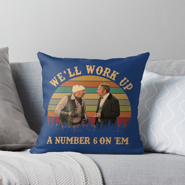 Item preview, Work Up A Number 6 On em Vintage designed and sold by Stencilize.