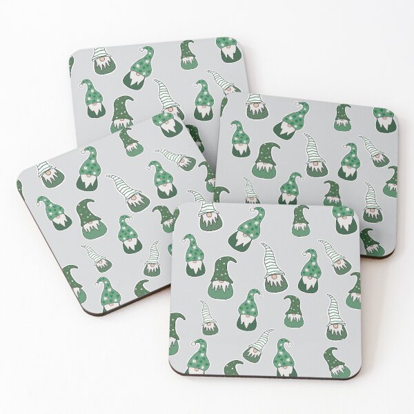 Item preview, St. Patricks Day Gnome Pattern designed and sold by Meghan Hill.