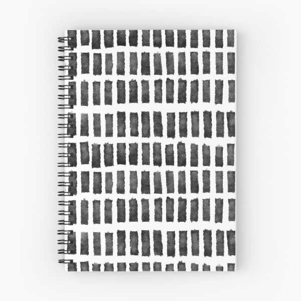 Item preview, Black and White Grid, Brush Strokes  designed and sold by OneThreeSix.