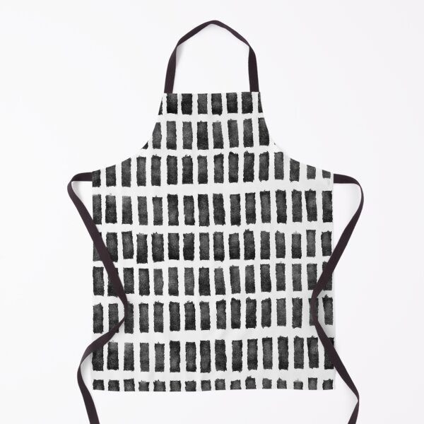 Item preview, Black and White Grid, Brush Strokes designed and sold by OneThreeSix.