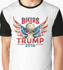 Bikers for Trump Graphic T-Shirt