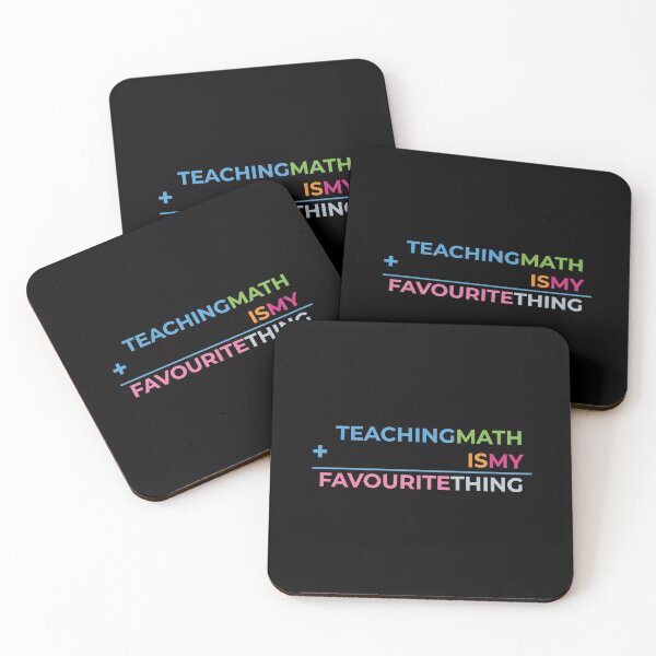 Item preview, Teaching math is my favourite thing designed and sold by Cat-designs.