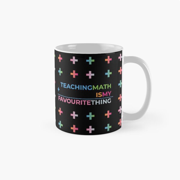 Item preview, Teaching math is my favourite thing designed and sold by Cat-designs.