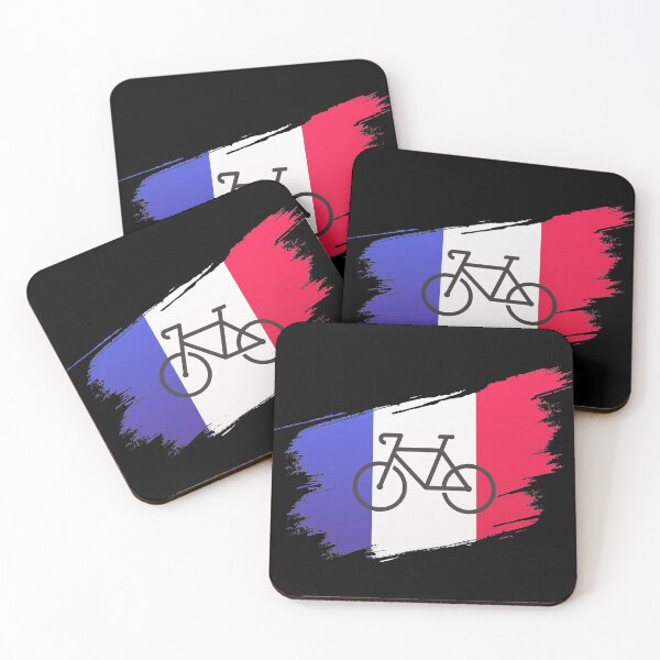 Item preview, Paint Splash French Flag Bicycle Design designed and sold by Brain-Shocker.