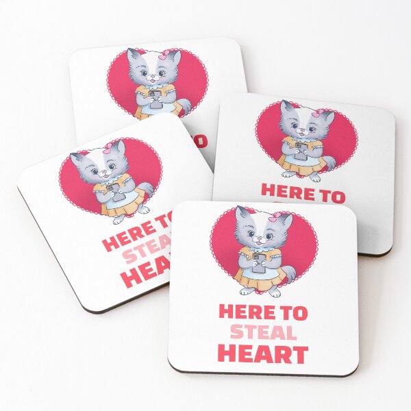 Item preview, Here To Steal Hearts designed and sold by 30-Merch.