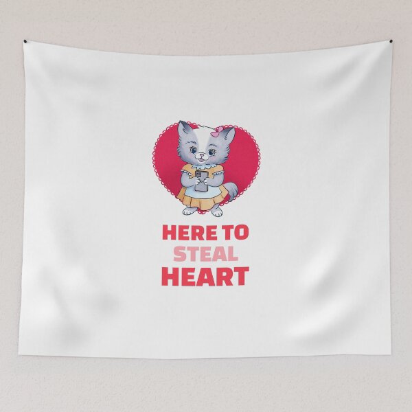Item preview, Here To Steal Hearts designed and sold by 30-Merch.