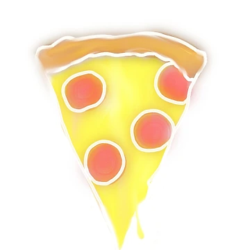 Artwork thumbnail, Neon Pizza by JMVisuals28