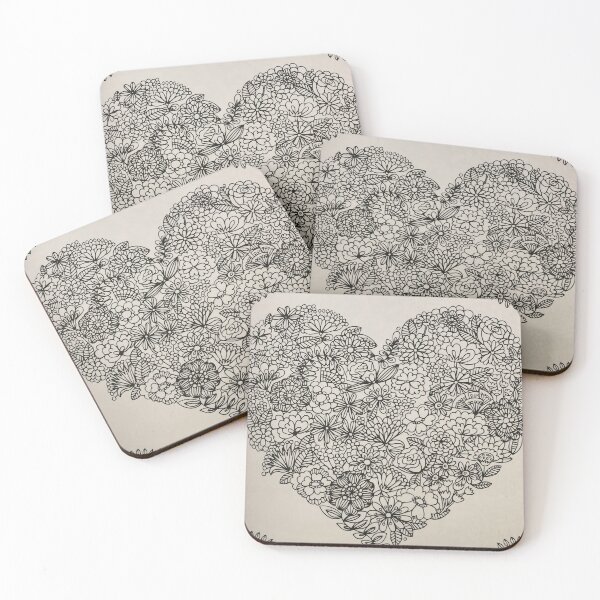 Item preview, Heart of Flowers designed and sold by T1D4ever.