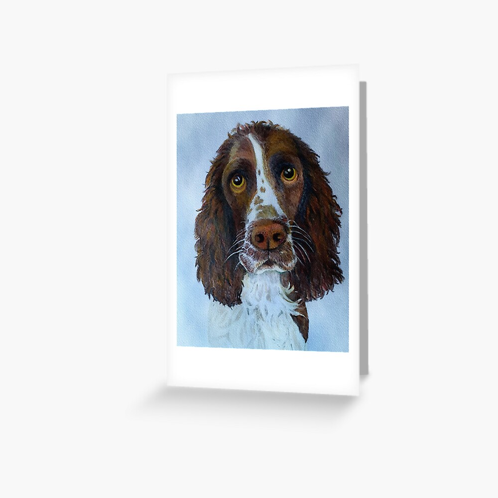 Springer Dog In Water Diamond Painting 
