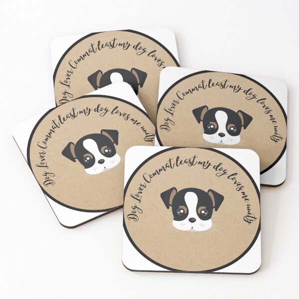 Item preview,  At Least My Dog Loves Me designed and sold by MrAbde.