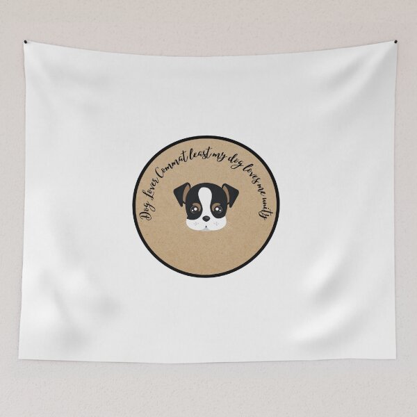 Item preview,  At Least My Dog Loves Me designed and sold by MrAbde.