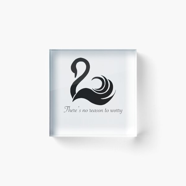 Item preview, There's No Reason To Worry Quote designed and sold by doodlesbyCara.
