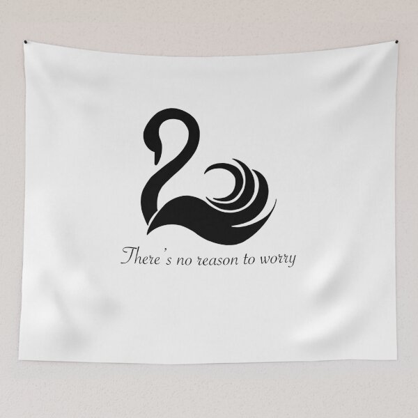 Item preview, There's No Reason To Worry Quote designed and sold by doodlesbyCara.