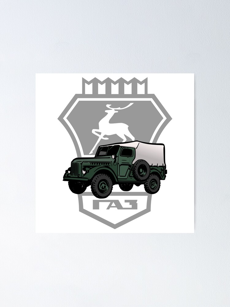 GAZ 69 with logo Soviet Offroad Extraordinaire!