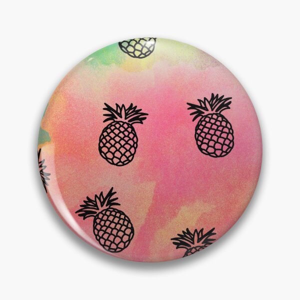 Item preview, Tropical Watercolor Tapestry with Pattern of Pineapples designed and sold by Greenbaby.