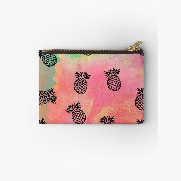 Item preview, Tropical Watercolor Tapestry with Pattern of Pineapples designed and sold by Greenbaby.