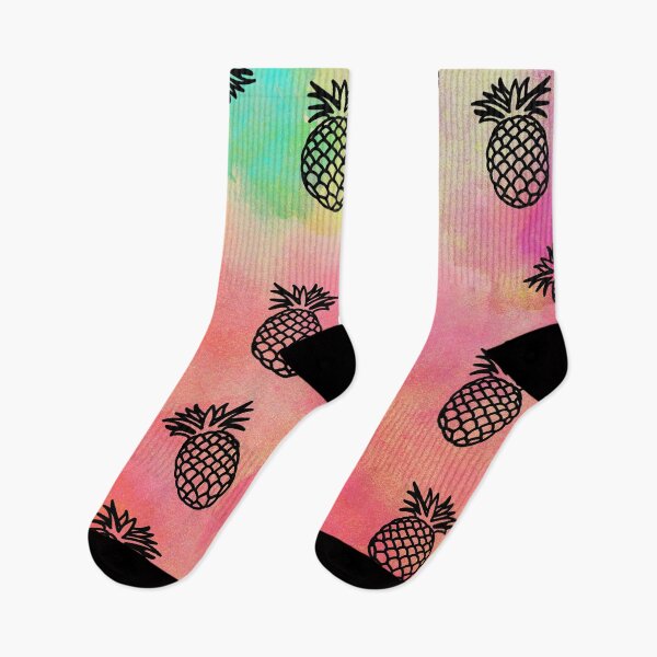 Item preview, Tropical Watercolor Tapestry with Pattern of Pineapples designed and sold by Greenbaby.