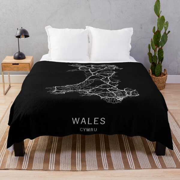Item preview, Wales Road Map designed and sold by clarkstpress.