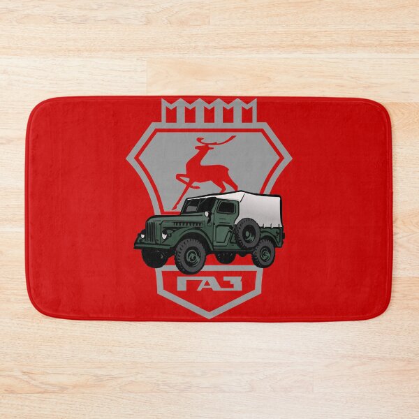 Item preview, GAZ 69 with logo Soviet Offroad Extraordinaire! (on red) designed and sold by Groenendijk.