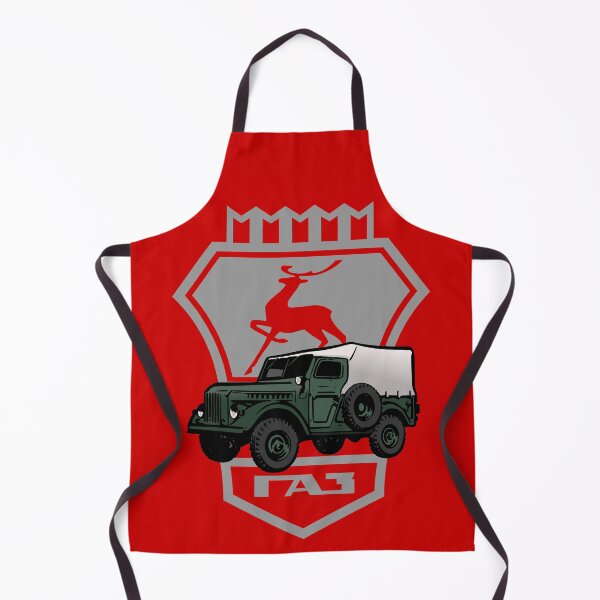 Item preview, GAZ 69 with logo Soviet Offroad Extraordinaire! (on red) designed and sold by Groenendijk.