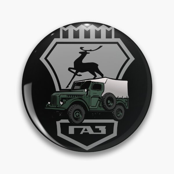 Item preview, GAZ 69 with logo - Soviet Offroad Extraordinaire! (on black) designed and sold by Groenendijk.