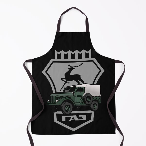Item preview, GAZ 69 with logo - Soviet Offroad Extraordinaire! (on black) designed and sold by Groenendijk.
