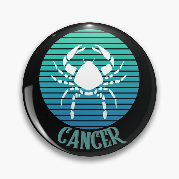 Item preview, Cancer Vintage Zodiac Astrological Sign Retro Rainbow designed and sold by ZEROXCOOL.