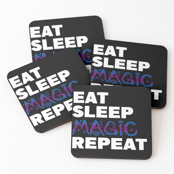 Item preview, EAT SLEEP MAGIC REPEAT designed and sold by SienteLaMagia.