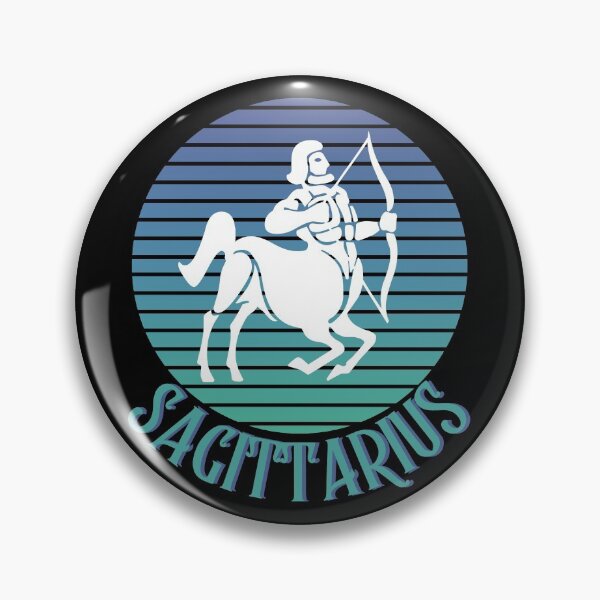 Item preview, Sagittarius Vintage Zodiac Astrological Sign Retro Rainbow designed and sold by ZEROXCOOL.