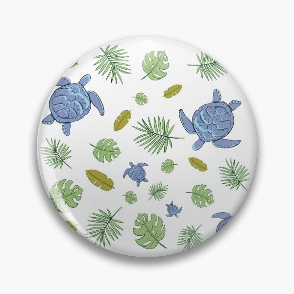 Item preview, Sueño tropical | Día mundial de la tortuga designed and sold by Floral-Patterns.
