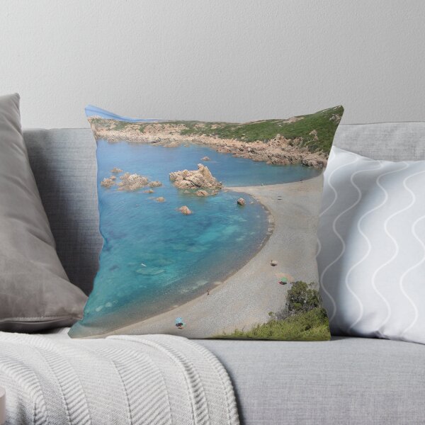 Cala Tinnari - Sardinia, Italy Throw Pillow