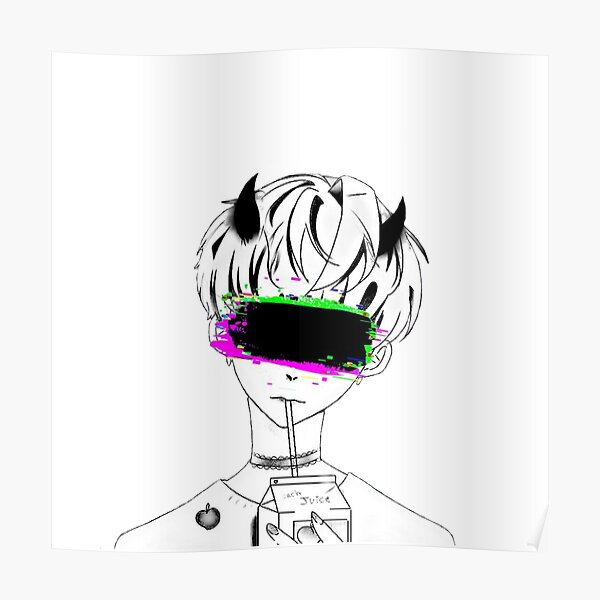 Glitch-Anime boy by Roxs211 on DeviantArt
