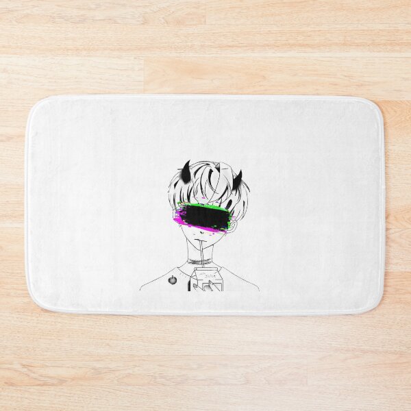 Item preview, Glitch Art Anime Boy designed and sold by WeebFits.