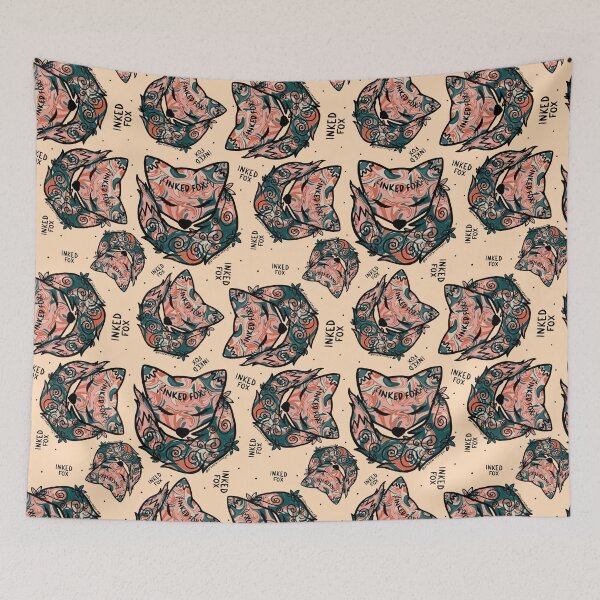 Item preview, Inked Fox Fall Colors designed and sold by Artbybrittneyk.