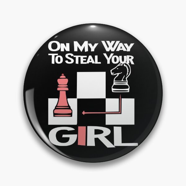 Item preview, Chess Knight and Chess Queen - On My Way To Steal Your Girl designed and sold by jacob-jendrey.