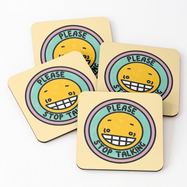 Item preview, Please Stop Talking designed and sold by nina-aagaard.