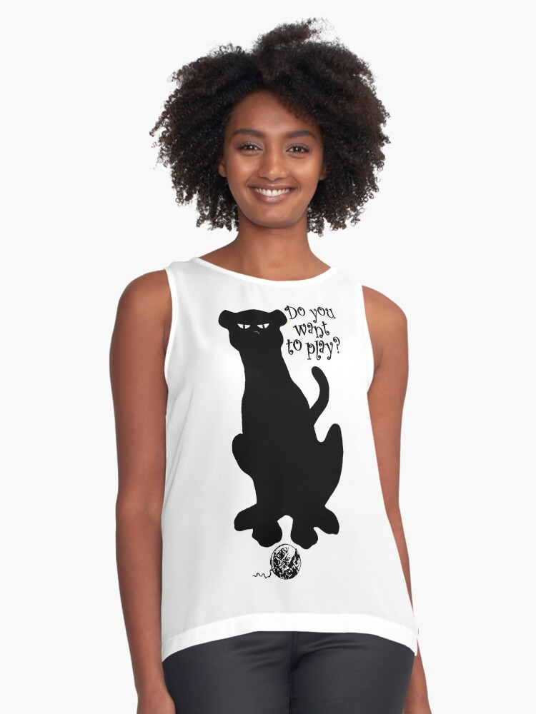 Vista previa del artículo con la obra «Blusa sin mangas», diseñado y vendido por Sintes.