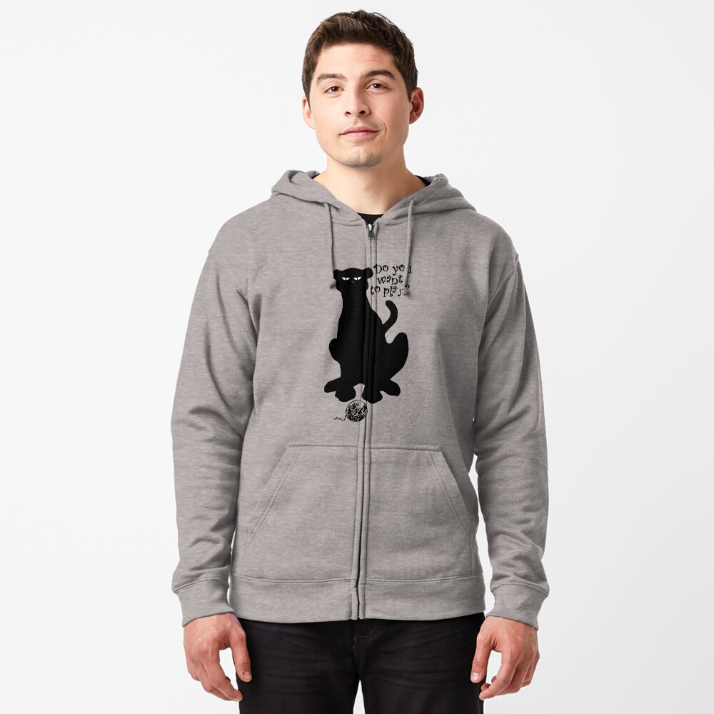 Vista previa del artículo con la obra «Sudadera con capucha y cremallera», diseñado y vendido por Sintes.
