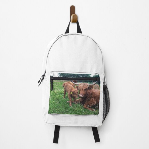 Item preview, Scottish Highland Cattle Cow and Calf 2464 designed and sold by SaarelaHighland.