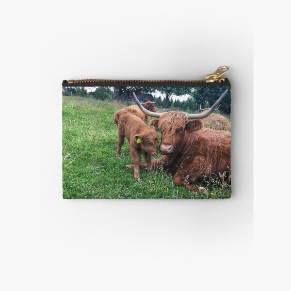 Item preview, Scottish Highland Cattle Cow and Calf 2464 designed and sold by SaarelaHighland.
