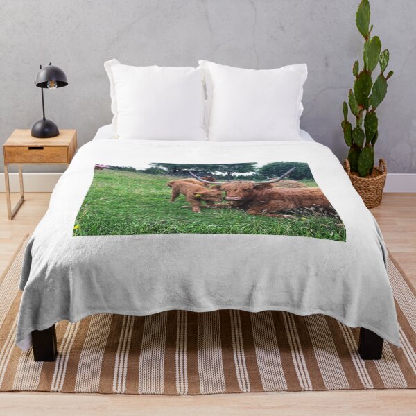 Item preview, Scottish Highland Cattle Cow and Calf 2464 designed and sold by SaarelaHighland.